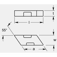 Top Lock Semi-Finished Style, 0.254/0.256 in Thickness