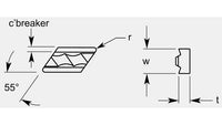 Precision U-Notch Blanks, 0.197 / 0.203 in