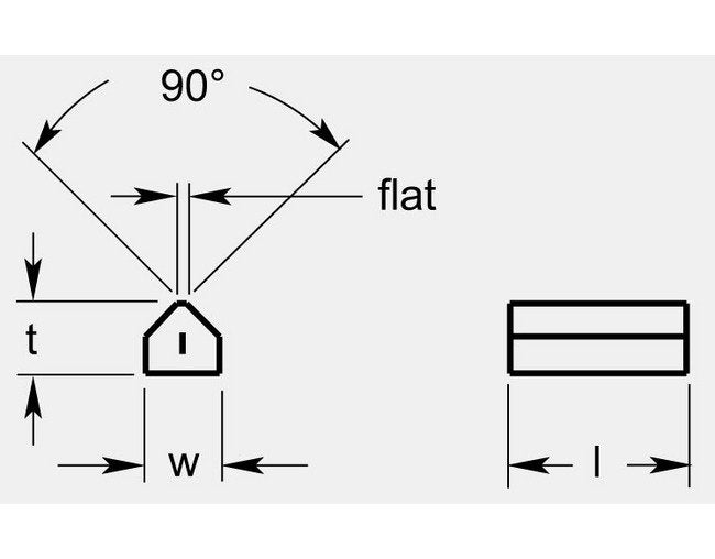 Precision Vee Bottom Grooving Tool - Image 1