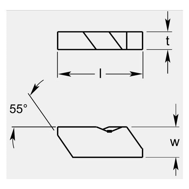 U-Notch Grooving Blanks 0.270 / 0.276 in - Image 1