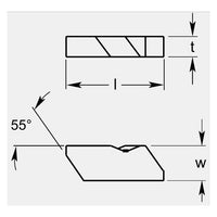 U-Notch Grooving Blanks 0.270 / 0.276 in