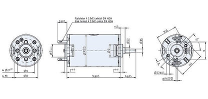 Dunkermotoren GR Series 0.45A DC Motor - Image 2
