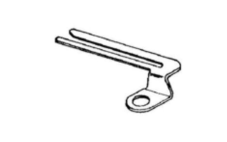 Diamond Needle Corp. 612560 Looper Thread Pick-Up Guide for Panel Flanger Machines - Image 1
