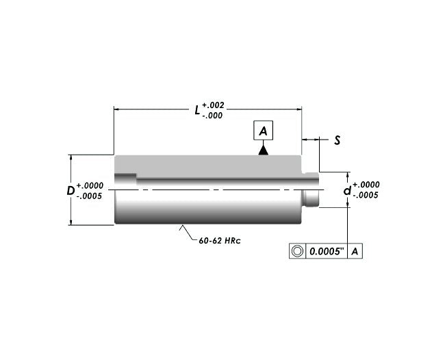 DMS Guided Ejection Support Pillars - Precision Industrial Tooling - Image 2