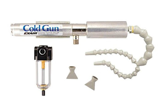 Exair Cold Air Gun Coolant System with Dual Point Hose - Image 1