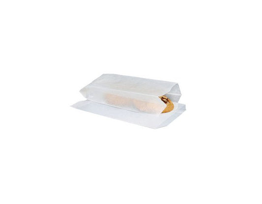 3-Inch Gusseted Glassine Material Handling Bag - Image 1