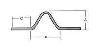 Galvanized Steel Pull Irons - Cable Installation Support