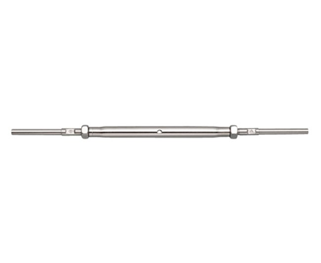 316 Stainless Steel Closed Body Hand Swage Stud and Stud Turnbuckle - Image 1
