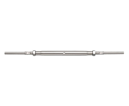 316 Stainless Steel Closed Body Hand Swage Stud and Stud Turnbuckle - Image 1