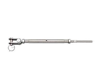 Grade 316 Stainless Steel Closed Body Toggle & Hand Swage Stud Turnbuckles - Image 1