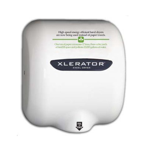 XLERATOR® Green Message Hand Dryer 208/277V - Image 1
