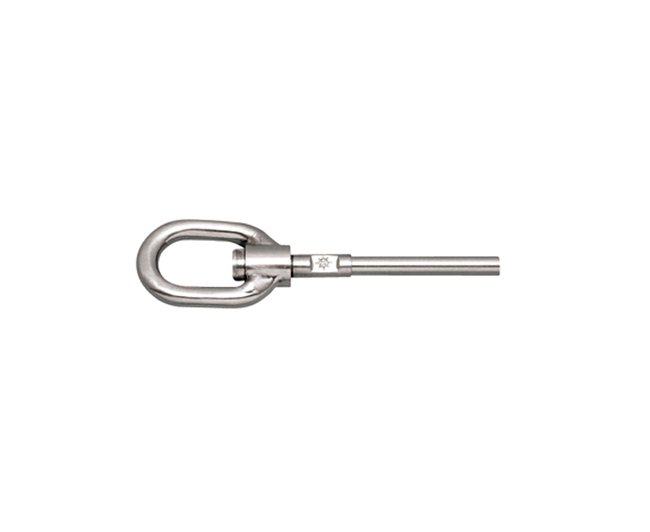 Suncor Hand Swage Swivel Gate Eye - 316 Stainless Steel, Precision Cast | Machined - Image 1