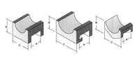 High-Grade Underground Cable Support Insulators