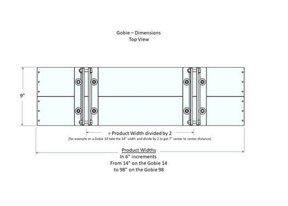 Gobie™ 92 Inch (in) Width Magnetic Sweeper Bar - Image 4