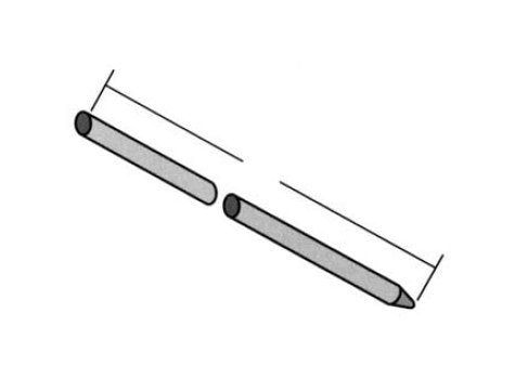 Copper Clad Ground Rod - 3/8" x 4' - Image 1