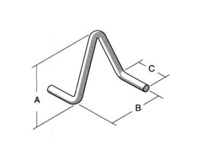 Galvanized Pull Irons for Cable Installation - Image 1