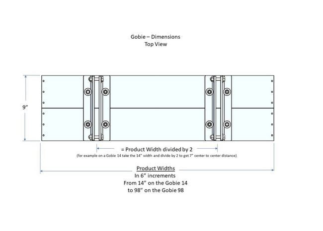 Gobie™ 38 Inch (in) Width Magnetic Sweeper Bar - Image 4