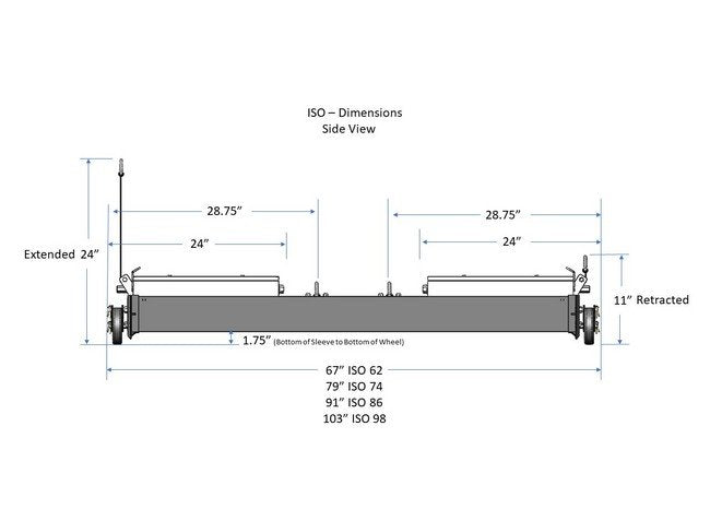 ISO™ 98 Inch (in) Width Magnetic Sweeper - Image 2