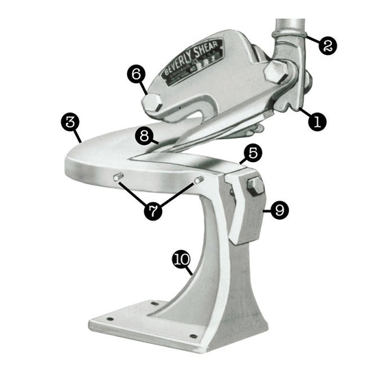 Beverly Metal B1 Metal Cutting Throat Shear - Professional Grade - Image 1