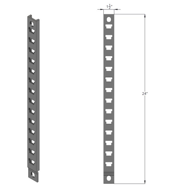 Durable Hot Dip Galvanized Underground Cable Racks - Image 1