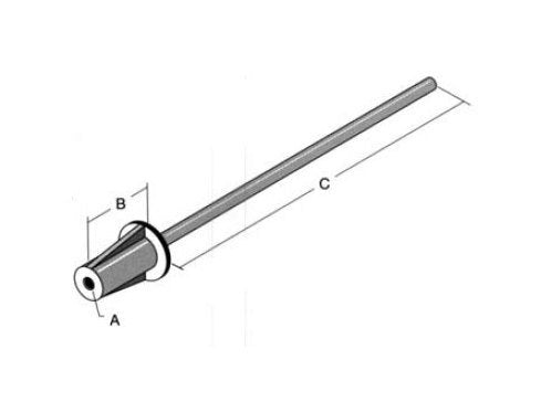 Bronze Ground Inserts with 1/4 Copper Rod - Image 1