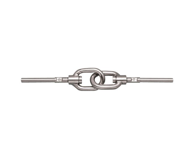 Suncor Hand Swage Joined Swivel Gate Eye - Grade 316 Stainless Steel - Image 1