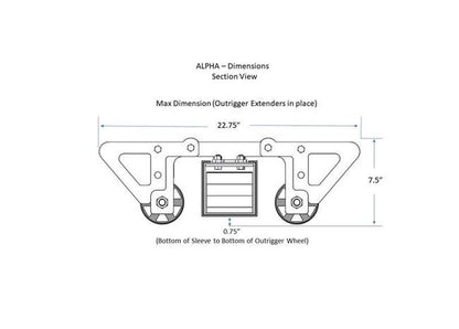 Alpha™ 86 Inch (in) Width Hanging Magnetic Sweeper - Image 45