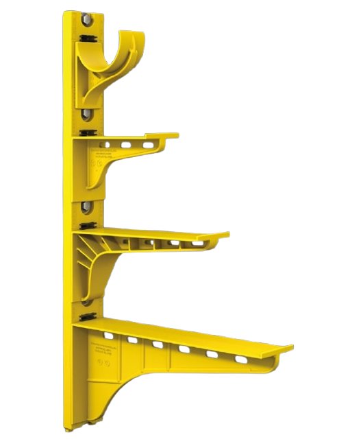 11-Inch Non-Metallic Arm for Underground Cable Racks - Image 1