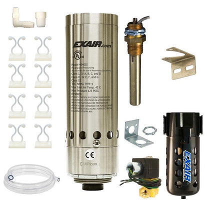 HazLoc 4,800 Btu/hr Stainless Steel Cabinet Cooler with DC Voltage Thermostat - Image 3