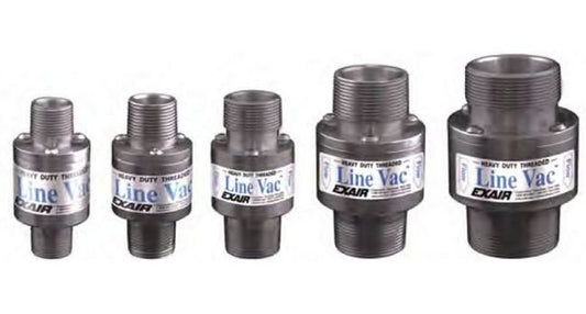 Heavy Duty Threaded Line Vac Conveyor - 2 NPT Inlet Size - Image 1