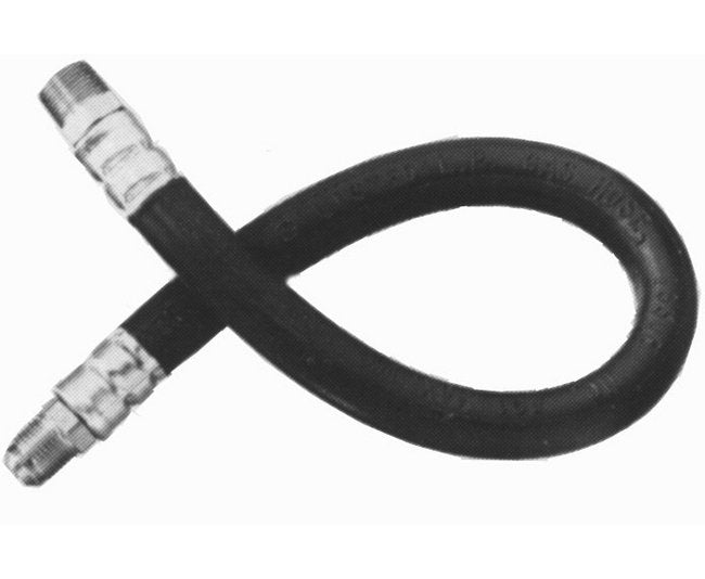 60-Inch L-P Rubber Hose for Heating Equipment - Image 1