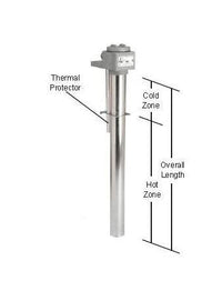 316 Stainless Steel Immersion Heaters - P, F, S, T Series