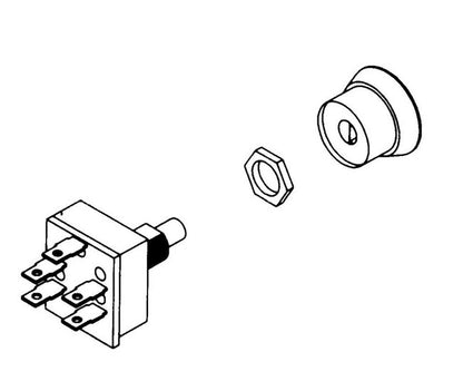 3-Speed Dash Switch for Heating Equipment - Image 2