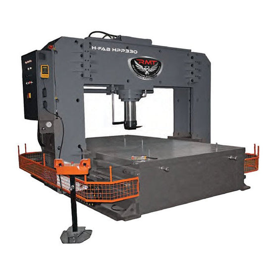 H-FAB 330 US t Hydraulic Portal Straightening Press - Image 1