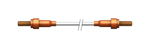 High Voltage Single Pin Connector - Ruggedized PeeWee Series - Image 1