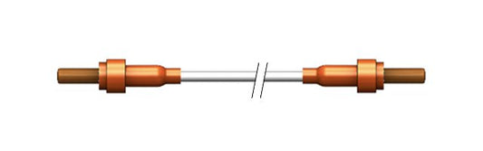 High Voltage Single Pin Connector - Ruggedized PeeWee Series - Image 1