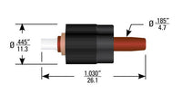 High Voltage Plug Kit - Series 730 Plastic Coupling Nut