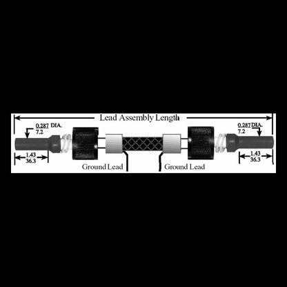 30 kVDC Shielded & Non-Shielded Lead Assembly with C 735 Series Compatibility - Image 1