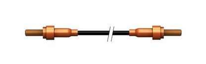 High Voltage Single Pin Connector - 12-18 kVDC - Ruggedized PeeWee Series - Image 1