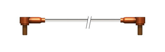 12-18 kVDC Ruggedized PeeWee High Voltage Single Pin Connector - Image 1