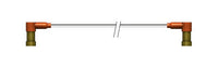 Ruggedized PeeWee Series High Voltage Connector 12-18 kVDC