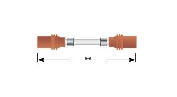 15 kVDC SID Series Right Angle Plug Cable Assembly - Image 1