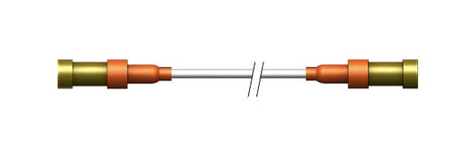 12-18 kVDC Ruggedized PeeWee Series High Voltage Single Pin Connector - Image 1