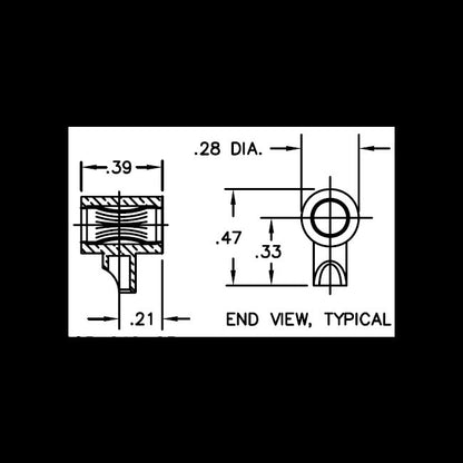 Flash Lamp Series 4mm Right Angle Socket Contact - Image 2