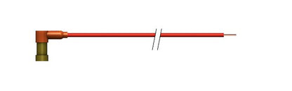 High Voltage Single Pin Connector - Ruggedized PeeWee Series - Image 1