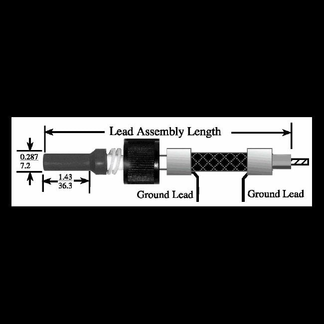 30 kVDC Shielded & Non-Shielded Lead Assembly for High Voltage Applications - Image 1
