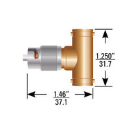 311 Series Cond. 3 Special Order T Adapter Male-Female-Male