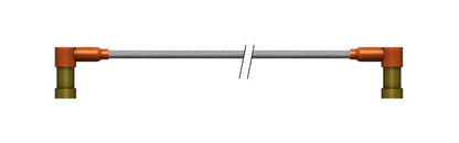 High Voltage Right Angle Receptacle - Ruggedized PeeWee Series - Image 1