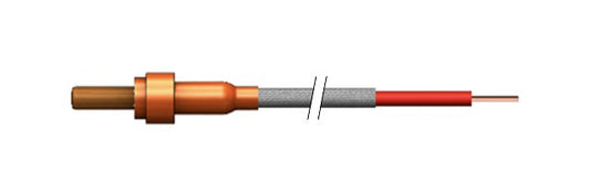 Ruggedized PeeWee High Voltage Single Pin Connector 12-18 kVDC - Image 1