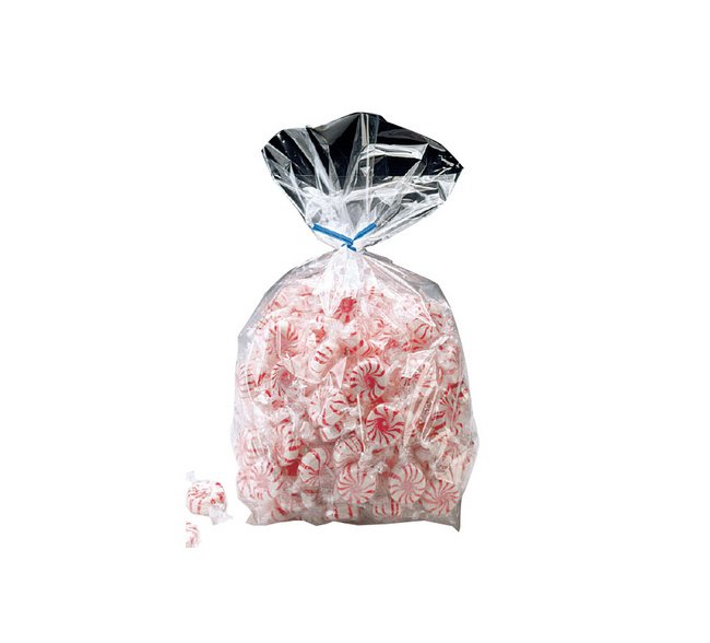 High Clarity Gusseted Polypropylene Storage Bag, 2-1/4 x 9-3/4 x 1.2 Mil - Image 1